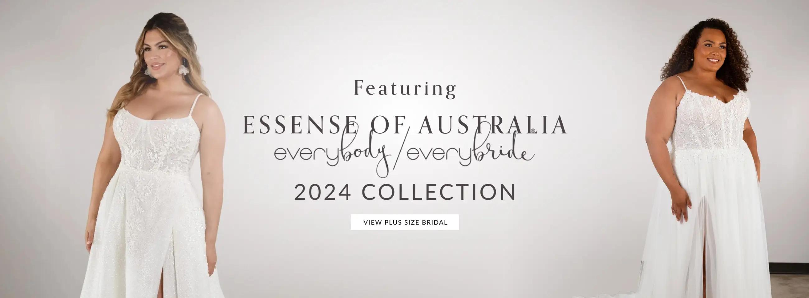 Desktop Featuring Essense of Australia Everybody Everybride 2024 Collection Banner